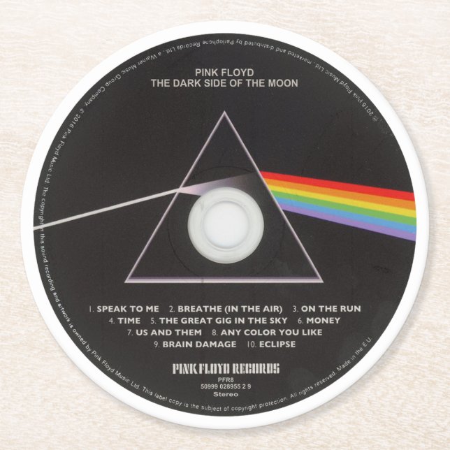 Coasters - Pink Floyd Dark Side (Front)