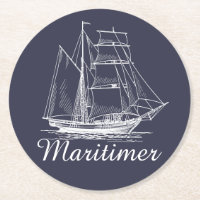 Coasters pulp board Maritimer Nova Scotia drink