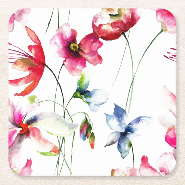 Coasters - Wild Flowers (Front)