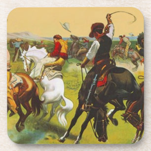Coasters Wild West Bronco Busting Horses Riding