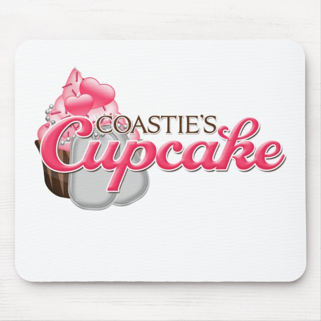 Coastie's Cupcake Mouse Mat (Front)