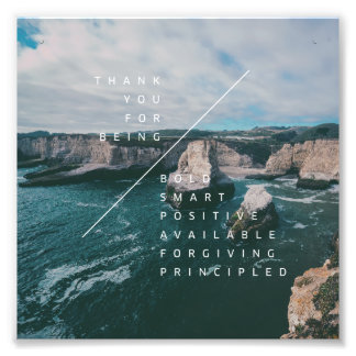 Coastland Elevation #1 (6x6) Photo Print