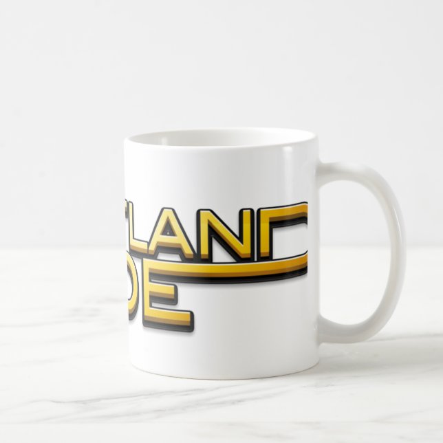 Coastland Ride — name logo Coffee Mug (Right)