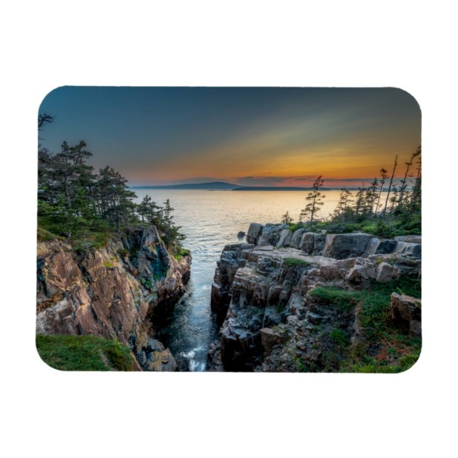 Coastline | Acadia National Park, Maine Magnet (Horizontal)