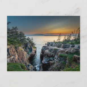 Coastline Acadia National Park, Maine Postcard