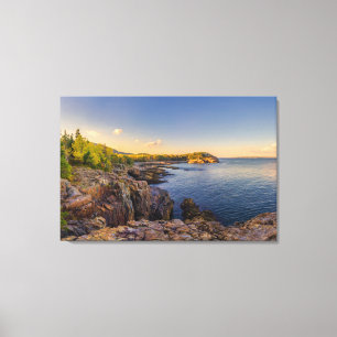 Coastline   Acadia National Park, Schooner Head Canvas Print