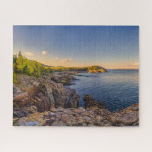 Coastline   Acadia National Park, Schooner Head Jigsaw Puzzle
