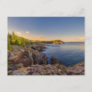 Coastline   Acadia National Park, Schooner Head Postcard