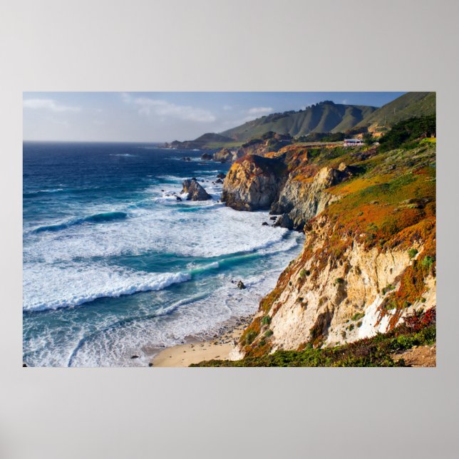 Coastline | Big Sur, California Poster (Front)