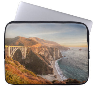 Coastline   Bixby Bridge, Big Sur California Laptop Sleeve