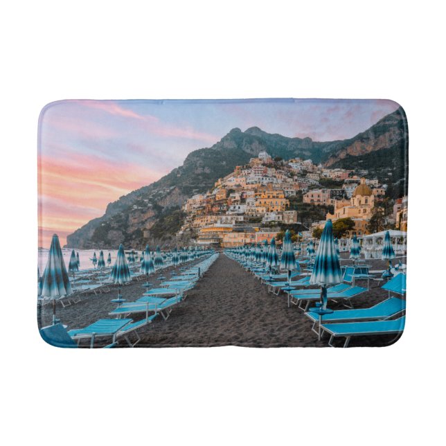 Coastline | Campania, Italy Bath Mat (Front)