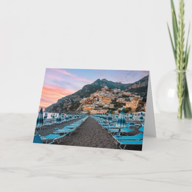 Coastline | Campania, Italy Card (Front)