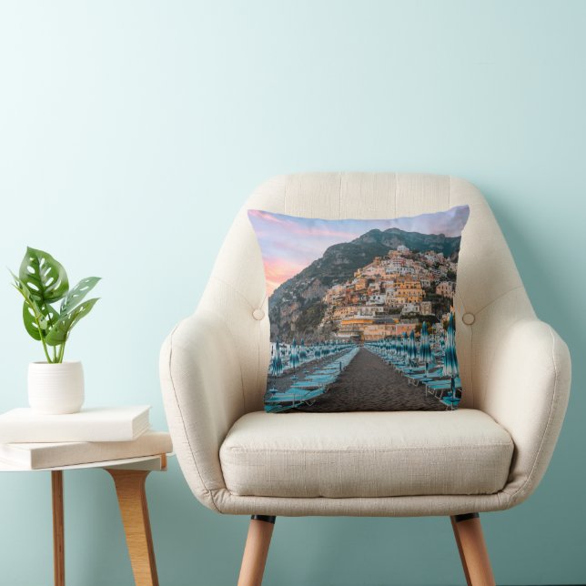 Coastline | Campania, Italy Cushion (Chair)
