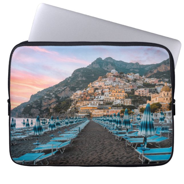 Coastline | Campania, Italy Laptop Sleeve (Front)