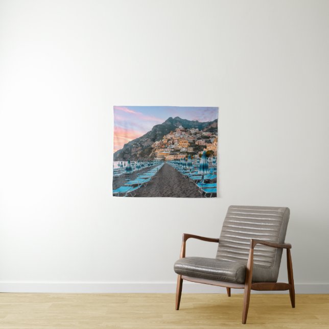 Coastline | Campania, Italy Tapestry (In Situ (Horizontal))