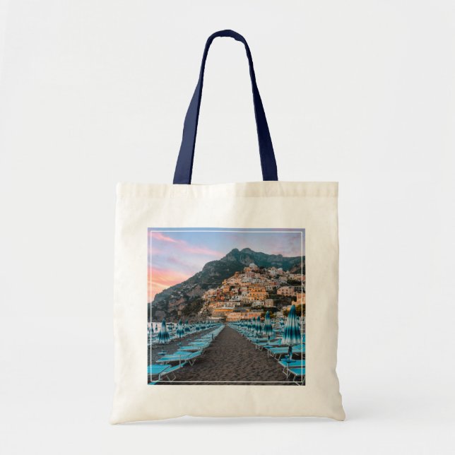 Coastline | Campania, Italy Tote Bag (Front)