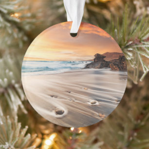 Coastline   Canary Islands, Spain Ornament