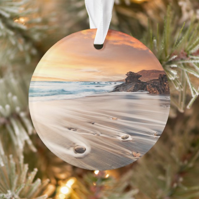 Coastline | Canary Islands, Spain Ornament (Tree)
