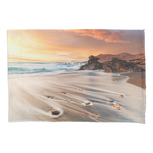 Coastline | Canary Islands, Spain Pillowcase (Front)
