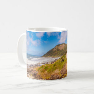 Coastline   Cook's Chasm, Yachats, Oregon Coffee Mug