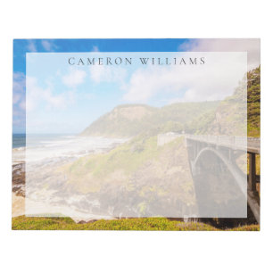 Coastline Cook's Chasm, Yachats, Oregon Notepad