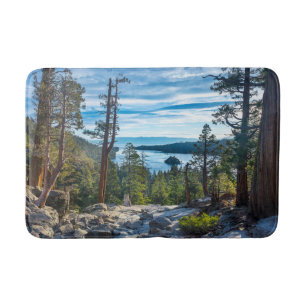 Coastline Emerald Bay, Lake Tahoe, California Bath Mat