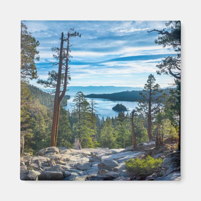 Coastline | Emerald Bay, Lake Tahoe, California Magnet (Front)