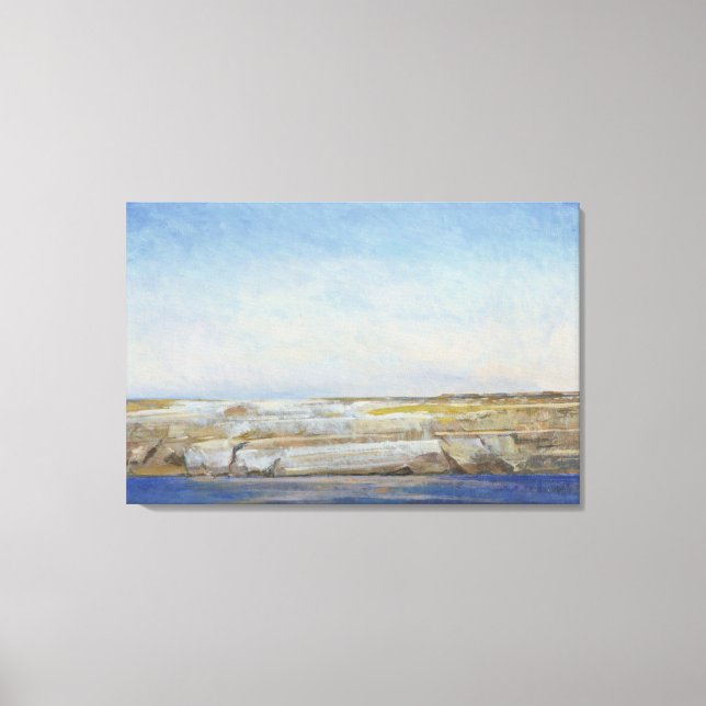 Coastline Gozo Canvas Print (Front)