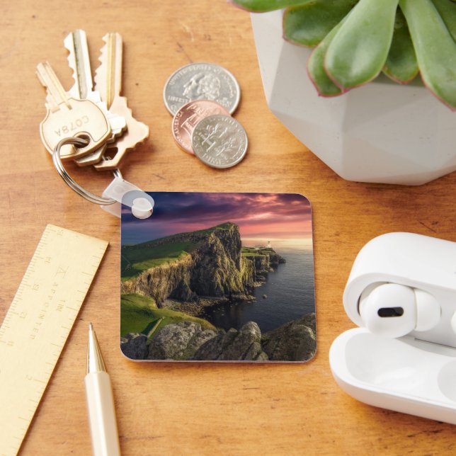 Coastline | Isle of Skye, Scotland Key Ring (Desk)