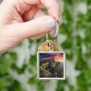 Coastline Isle of Skye, Scotland Key Ring