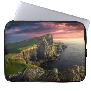 Coastline Isle of Skye, Scotland Laptop Sleeve
