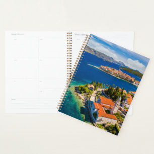 Coastline Korcula Town, Korcula Island, Croatia Planner