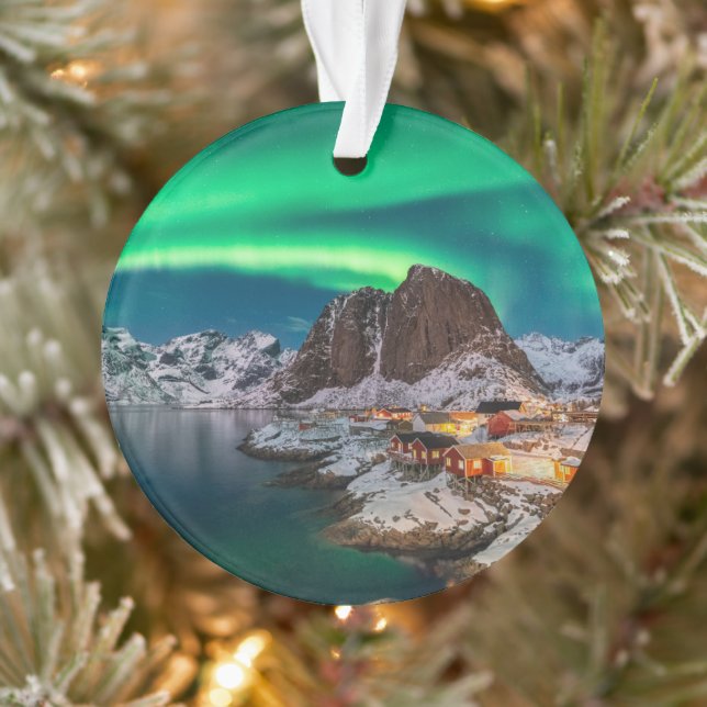 Coastline | Lofoten Islands, Hamnoy, Norway Ornament (Tree)