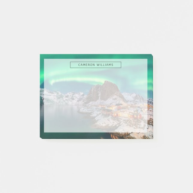 Coastline | Lofoten Islands, Hamnoy, Norway Post-it Notes (Front)