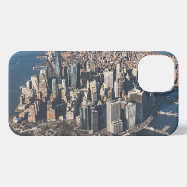 Coastline | Manhattan, New York City iPhone Case (Back Horizontal)