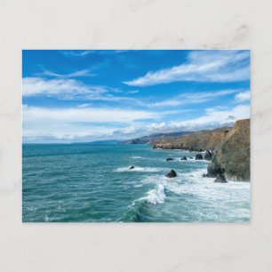 Coastline   Marin Headlands, California Postcard