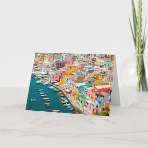 Coastline   Naples Italy Card