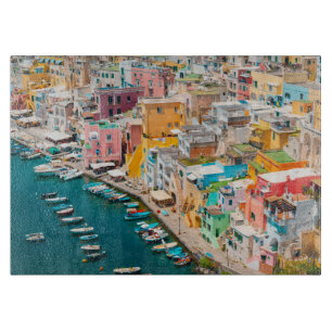 Coastline   Naples Italy Cutting Board