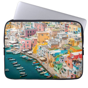 Coastline Naples Italy Laptop Sleeve