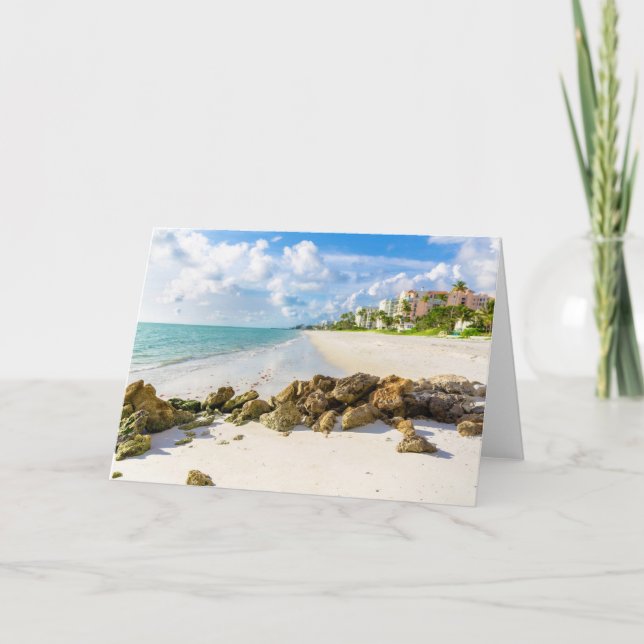 Coastline | Naples Pier, Southwest Florida Card (Front)