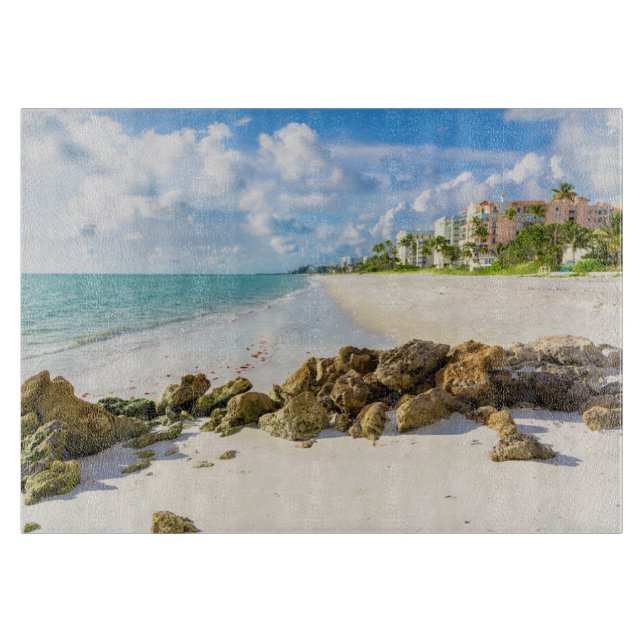 Coastline | Naples Pier, Southwest Florida Cutting Board (Front)
