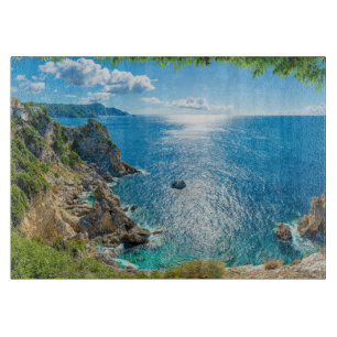 Coastline Palaiokastritsa, Corfu, Greece Cutting Board