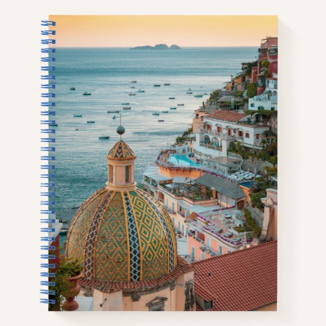 Coastline | Positano, Amalfi Coast, Italy Notebook (Front)