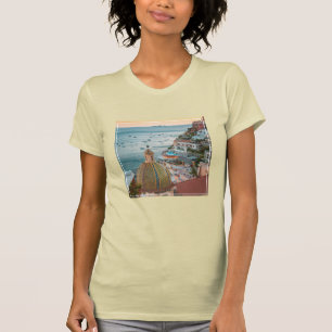 Coastline Positano, Amalfi Coast, Italy T-Shirt