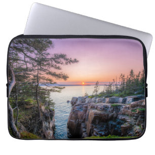 Coastline   Ravens Nest Acadia National Park Maine Laptop Sleeve
