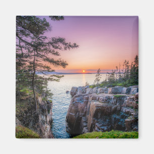 Coastline   Ravens Nest Acadia National Park Maine Magnet