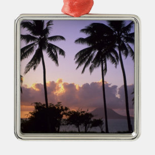 Coastline St. Kitts Metal Tree Decoration