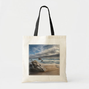 Coastline   Stormy Big Sur, California Tote Bag