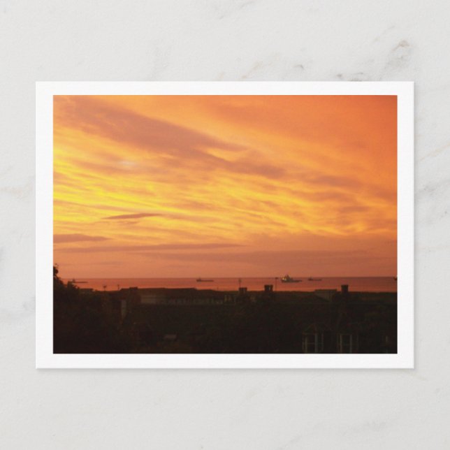 Coastline Sunrise Postcard (Front)