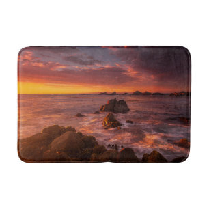 Coastline Sunset Pacific Grove Carmel California Bath Mat